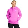 imageUnder Armour Womens Fleece Hoodie572 Vivid Magenta   White