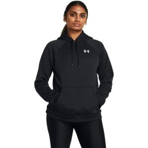 imageUnder Armour Womens Fleece Hoodie001 Black   White