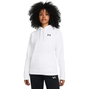 imageUnder Armour Womens Fleece Hoodie100 White   Black