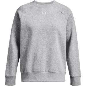 imageUnder Armour Womens Rival Fleece Crew012 Mod Gray Light Heather   White