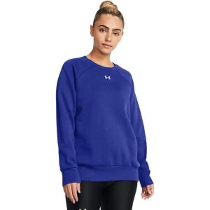imageUnder Armour Womens Rival Fleece Crew400 Royal   White