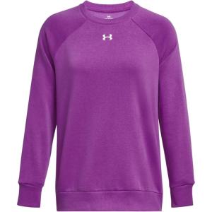 imageUnder Armour Womens Rival Fleece Crew580 Cassis   White