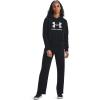 imageUnder Armour Womens Rival Fleece Big Logo Hoodie001 Black   White