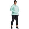 imageUnder Armour Womens Rival Fleece Big Logo Hoodie361 Neo Turquoise   White