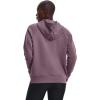 imageUnder Armour Womens Rival Fleece Big Logo Hoodie500 Misty Purple   White