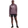 imageUnder Armour Womens Rival Fleece Big Logo Hoodie500 Misty Purple   White