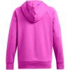 imageUnder Armour Womens Rival Fleece Big Logo Hoodie572 Vivid Magenta   White