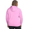 imageUnder Armour Womens Rival Fleece Big Logo Hoodie638 Stellar Pink   White