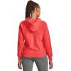 imageUnder Armour Womens Rival Fleece Big Logo Hoodie690 Venom Red   White