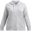 imageUnder Armour Womens Rival Fleece Full Zip Hoodie011 Mod Gray Light Heather   White