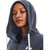 imageUnder Armour Womens Rival Fleece Full Zip Hoodie044 Downpour Gray  White  White