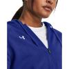 imageUnder Armour Womens Rival Fleece Full Zip Hoodie400 Royal   White