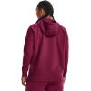 imageUnder Armour Womens Rival Fleece Full Zip Hoodie635 Charged Cherry   White