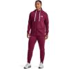 imageUnder Armour Womens Rival Fleece Full Zip Hoodie635 Charged Cherry   White