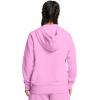 imageUnder Armour Womens Rival Fleece Full Zip Hoodie638 Stellar Pink   White