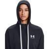 imageUnder Armour Womens Rival Fleece Full Zip HoodieBlack 001White