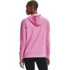 imageUnder Armour Womens Rival Fleece Full Zip HoodiePlanet Pink 680Pink Quartz