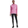 imageUnder Armour Womens Rival Fleece Full Zip HoodiePlanet Pink 680Pink Quartz