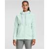 imageUnder Armour Womens Rival Fleece Full Zip HoodieSeaglass Blue 403White