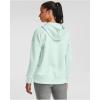 imageUnder Armour Womens Rival Fleece Full Zip HoodieSeaglass Blue 403White