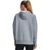 imageUnder Armour Womens Rival Fleece Full Zip HoodieSteel Medium Heather 036Black