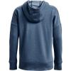 imageUnder Armour Womens Rival Fleece Full Zip HoodieUtility Blue 496Black