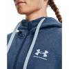 imageUnder Armour Womens Rival Fleece Full Zip HoodieUtility Blue 496Black