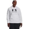 imageUnder Armour Womens Rival Fleece Big Logo Hoodie100 White   Black
