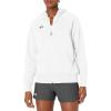 imageUnder Armour Womens Rival Fleece Full Zip Hoodie100 White   Black