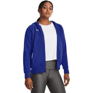 imageUnder Armour Womens Rival Fleece Full Zip Hoodie400 Royal   White