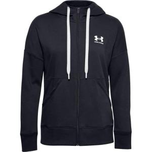imageUnder Armour Womens Rival Fleece Full Zip HoodieBlack 001White