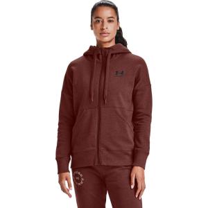 imageUnder Armour Womens Rival Fleece Full Zip HoodieCinna Red 688Black