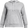 imageUnder Armour Womens Rival Fleece Hoodie011 Mod Gray Light Heather   White