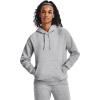 imageUnder Armour Womens Rival Fleece Hoodie013 Mod Gray Light Heather   White