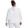 imageUnder Armour Womens Rival Fleece Hoodie100 White   Black