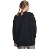 imageUnder Armour Womens Rival Fleece Oversized Crew001 Black   White