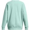 imageUnder Armour Womens Rival Fleece Oversized Crew361 Neo Turquoise   White