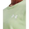 imageUnder Armour Womens Rival Fleece Oversized Crew370 Phosphor Green   White