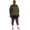 imageUnder Armour Womens Rival Fleece Oversized Crew390 Marine Od Green   White
