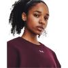 imageUnder Armour Womens Rival Fleece Oversized Crew600 Dark Maroon   White