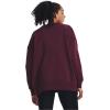 imageUnder Armour Womens Rival Fleece Oversized Crew600 Dark Maroon   White