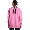 imageUnder Armour Womens Rival Fleece Oversized Crew652 Rebel Pink   White