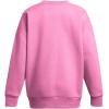 imageUnder Armour Womens Rival Fleece Oversized Crew652 Rebel Pink   White