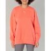imageUnder Armour Womens Rival Fleece Oversized Crew690 Venom Red   White
