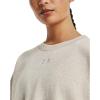 imageUnder Armour Womens Rival Fleece Oversized Crew784 Oatmeal Light Heather   White