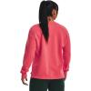 imageUnder Armour Womens Rival Fleece Oversized Crew849 Calypso   White