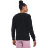 imageUnder Armour Womens Rival Fleece Oversized CrewBlack 001White