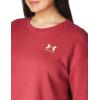 imageUnder Armour Womens Rival Fleece Oversized CrewBlack Rose 664Posh Pink