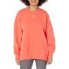 imageUnder Armour Womens Rival Fleece Oversized Crew690 Venom Red   White