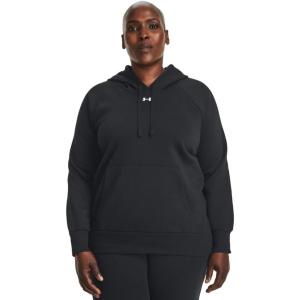 imageUnder Armour Womens Rival Fleece Hoodie001 Black   White